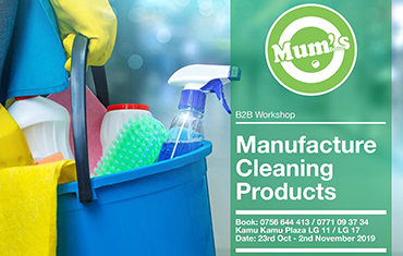 How To Manufacture Cleaning Products Workshop